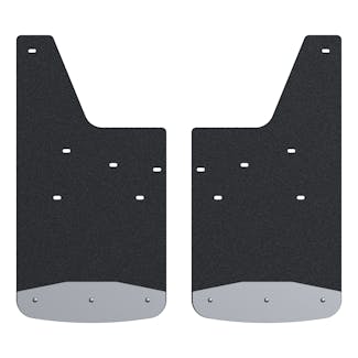 LUVERNE 251451 Rear 12" x 23" Rubber Mud Guards, Select Silverado, GMC Sierra HD (2 Flaps)