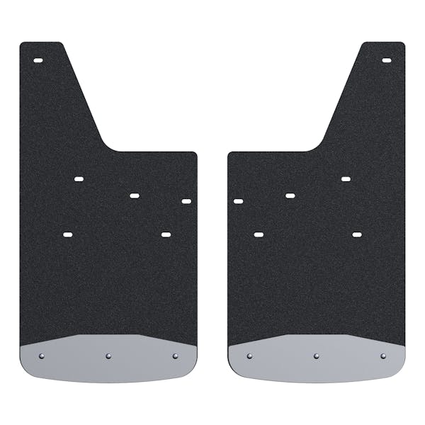LUVERNE 251451 Rear 12" x 23" Rubber Mud Guards, Select Silverado, GMC Sierra HD (2 Flaps)