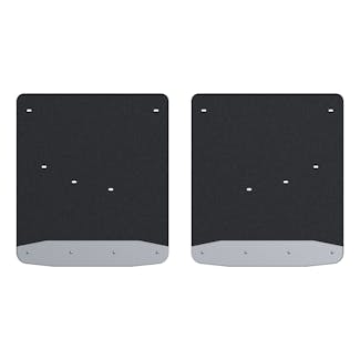 LUVERNE 251452 Rear Dually 20" x 23" Rubber Mud Guards, Select Silverado, Sierra HD (2 Flaps)