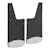 LUVERNE 251510 Front or Rear 12" x 20" Rubber Mud Guards, Select Colorado, Canyon (2 Flaps)
