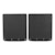 LUVERNE 252023 Universal Dually 20" x 23" Textured Rubber Mud Guards (2 Flaps)