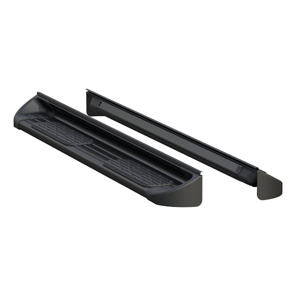 LUVERNE 281040 Black Stainless Steel Side Entry Steps (No Brackets)