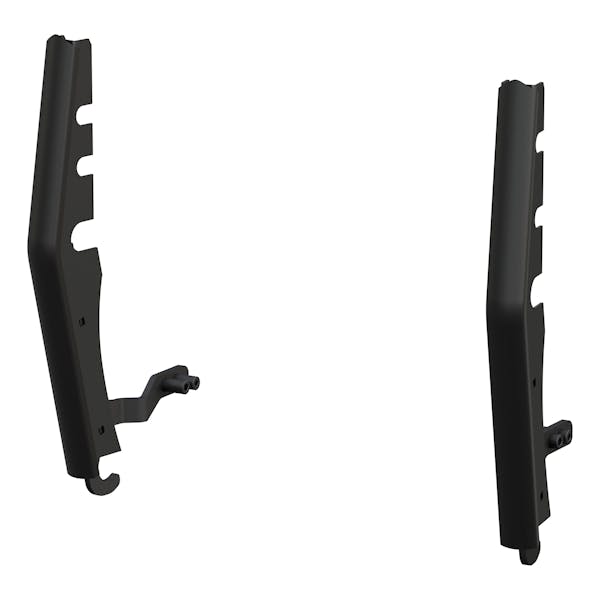 LUVERNE 341611 Black Steel 2" Tubular Grille Guard Upright Package