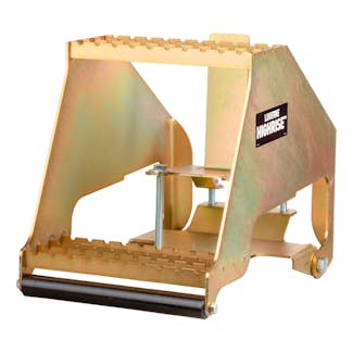 LUVERNE 409925L RETRAC HighRise Folding Rear Entry Step (Fits 5", 6-1/2", 7-1/2" Bumpers)