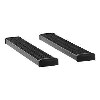 LUVERNE 415054-401446 Grip Step 7" x 54" Black Aluminum Running Boards, Select Silverado, Sierra