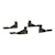 LUVERNE 415054-401741 Grip Step 7" x 54" Black Aluminum Running Boards, Select Silverado, Sierra HD