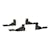 LUVERNE 415054-401741 Grip Step 7" x 54" Black Aluminum Running Boards, Select Silverado, Sierra HD