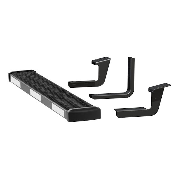 LUVERNE 415254-401473-0 Grip Step 7" x 54" Aluminum Passenger Running Board Fleet Kit, Select ProMaster