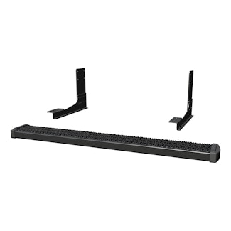 LUVERNE 415254-570749 Grip Step 7" x 54" Black Aluminum Rear Step, Select Sprinter 2500, 3500