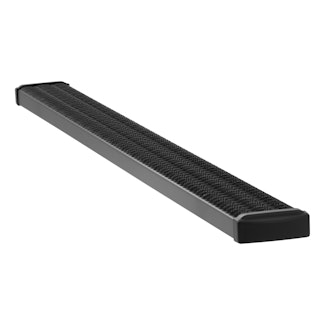 LUVERNE 415298 Grip Step 7" x 98" Black Aluminum Running Board (No Brackets)