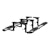 LUVERNE 477093-401733 Regal 7 Polished Stainless 93" Oval W2W Steps, Select Ford F-250, F-350, F-450