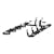 LUVERNE 477101-401449 Regal 7 Polished Stainless 101" Oval W2W Steps, Select Silverado, Sierra HD