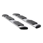 LUVERNE 477102-401438 Regal 7 Polished Stainless 102" Oval W2W Steps, Select Ram 2500