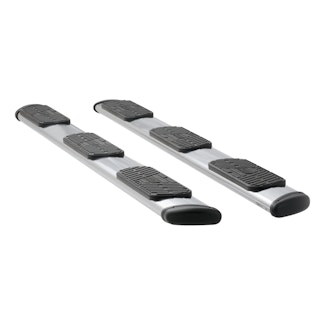 LUVERNE 477125-401438 Regal 7 Polished Stainless 125" Oval W2W Steps, Select Ram 2500