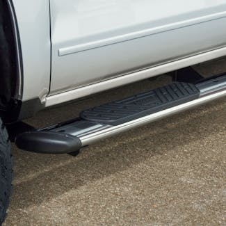LUVERNE 477125-401449 Regal 7 Polished Stainless 125" Oval W2W Steps, Select Silverado, Sierra HD