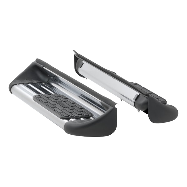LUVERNE 489921 Polished Stainless Steel Side Entry Steps (No Brackets)