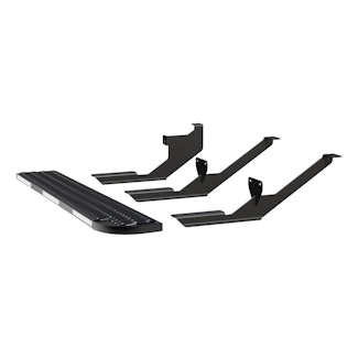 LUVERNE 495154-401801-0 Grip Step XL 9-1/2" x 54" Steel Passenger Board Fleet Kit, Select Ford Transit