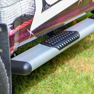 LUVERNE 583100-571477 O-Mega II 6" x 36", 100" Silver Aluminum Side Steps, Select Ram ProMaster