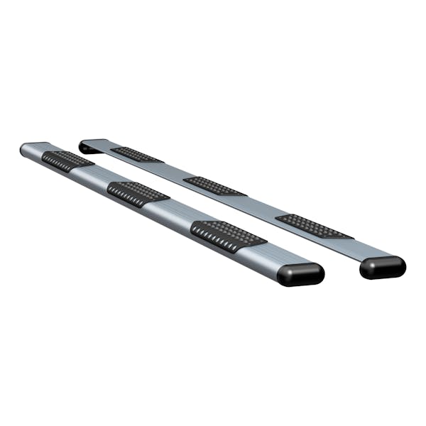 LUVERNE 583125-571729 O-Mega II 6" x 125" Silver Aluminum W2W Steps, Select Ford F-250, F-350, F-450