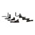 LUVERNE 583125-571747 O-Mega II 6" x 125" Silver Aluminum W2W Steps, Select Silverado, Sierra HD