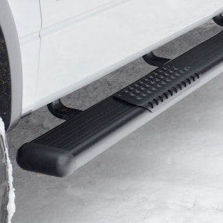 LUVERNE 584100-570747 O-Mega II 6" x 36", 100" Black Aluminum Side Steps, Select Sprinter