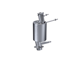 MBRP Exhaust 239T114 Trail Muffler. Bolt-on Design. Packed Muffler.