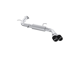 MBRP Exhaust S47123CF MBRP 3in Axle-Back, Single Rear Exit, T304 and CF.