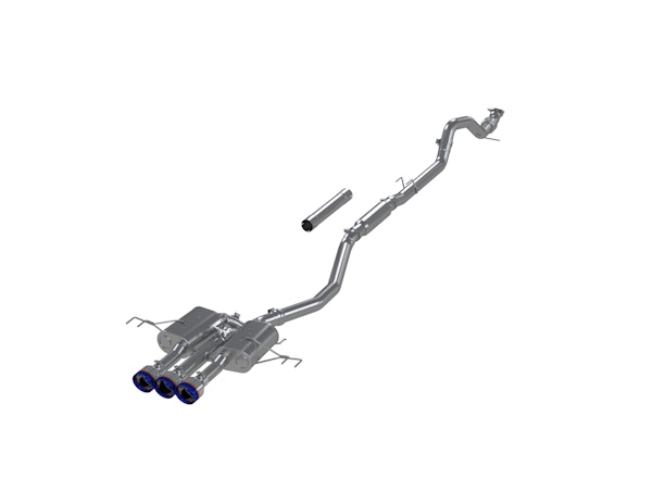 MBRP Exhaust S49043BE 3in. Cat-Back. Triple Centre Rear Exit. T304 BE