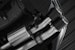 MBRP Exhaust S72553CF 3 Inch Cat-Back Quad Rear Exit. T304 and CF Tips. Active Exhaust