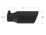 MBRP Exhaust T5157BLK Angled Rolled End Exhaust Tip