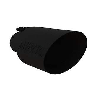 MBRP Exhaust T5161BLK Angled Rolled End Exhaust Tip