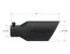 MBRP Exhaust T5161BLK Angled Rolled End Exhaust Tip