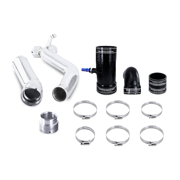 Mishimoto MMICP-RGR-19KP Intercooler Pipe and Boot Kit, fits Ford Ranger 2.3L 2019+, Polished
