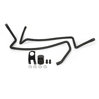 Mishimoto MMBCC-F2D-03BE Ford 6.0L Powerstroke Baffled Oil Catch Can Kit, 2003-2007, Pre-Sale