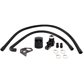 Mishimoto MMBCC-F2D-08BE Ford 6.4L Powerstroke Baffled Oil Catch Can Kit, 2008?2010