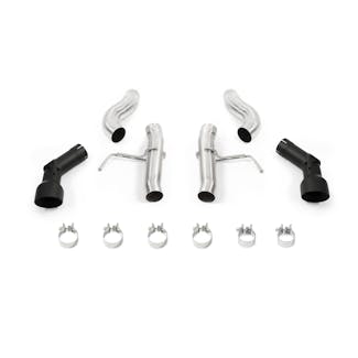 Mishimoto MMEXH-CAM4-16ADTRBK Muscle - Dual-Tip Race Axle-Back Exhaust