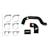 Mishimoto MMHOSE-SUB-INT4BK Silicone Intercooler Hoses