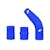 Mishimoto MMICP-EVO-10UBL Upper Intercooler Pipe Kit