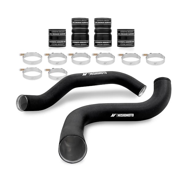 Mishimoto MMICP-F2D-99KWBK Ford 7.3L Powerstroke Intercooler Pipe and Boot Kit, 1999-2003