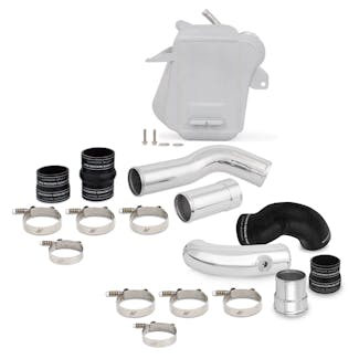 Mishimoto MMINT-F2D-11KSLP Ford 6.7L Powerstroke Air-to-Water Performance Intercooler Kit, 2011+