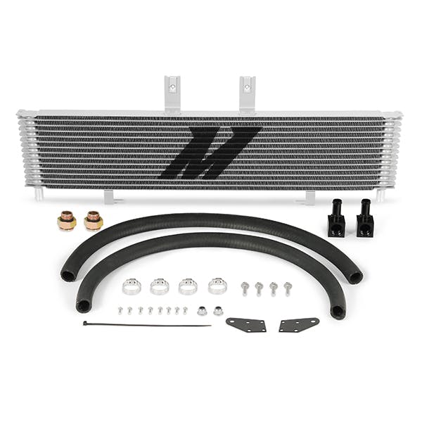 Mishimoto MMTC-DMAX-03SL Chevrolet/GMC 6.6L Duramax (LB7/LLY) Transmission Cooler, 2003-2005