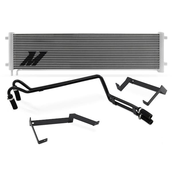 Mishimoto MMTC-F2D-11SL Transmission Cooler, fits Ford 6.7L Powerstroke, 2011-2016