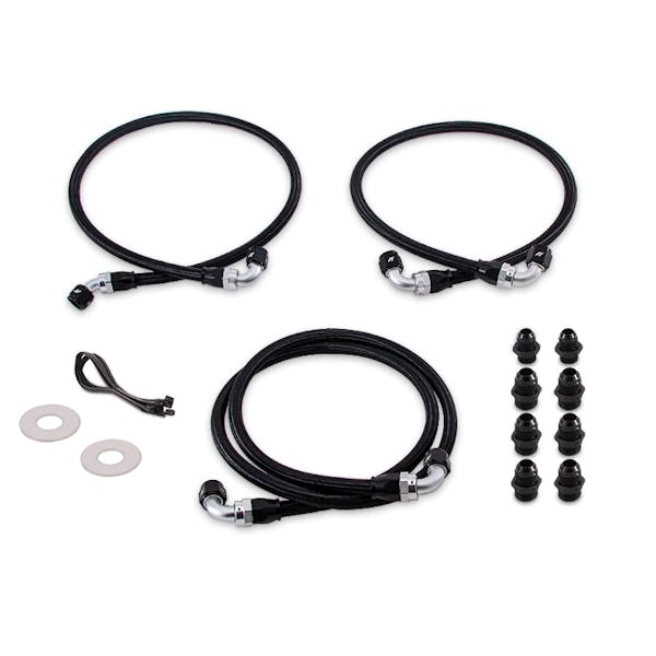 Mishimoto MMTCL-DMAX-06 Chevrolet/GMC 6.6L Duramax (LLY/LBZ/LMM) Transmission Cooler Line Kit, 2006-2010