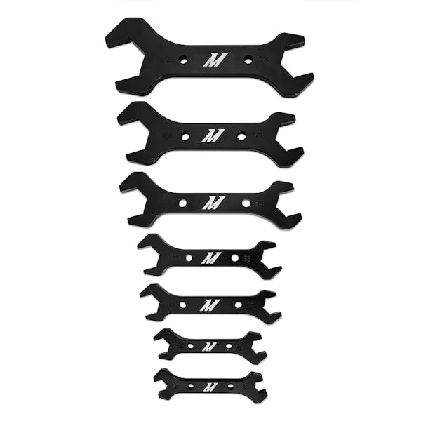 Mishimoto MMTL-ANSET-7D -AN Fitting and Line Assembly Wrench Set