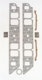 Mr. Gasket 108 INT GSKT,BB CHEV RECT PORT