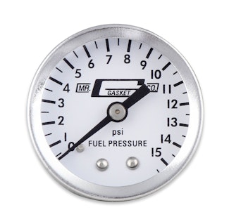 Mr. Gasket 1561 FUEL PRESS GAUGE 0-15 PSI