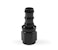 Mr. Gasket 200110-BL -10 ST HOSE END PUSH-ON BLACK