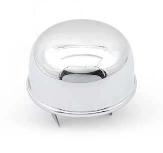 Mr. Gasket 2060MRG CHROME BREATHER PUSH-ON