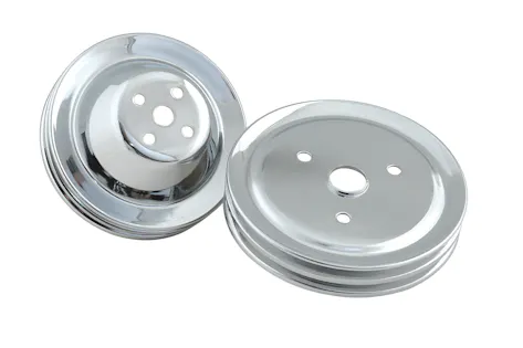 Mr. Gasket 4961 CHRM PULLEY SET SB CHEV