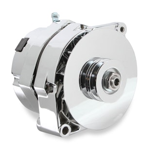 Mr. Gasket 51203CG ALTERNATOR GM 140 AMP V-BELT CHROME